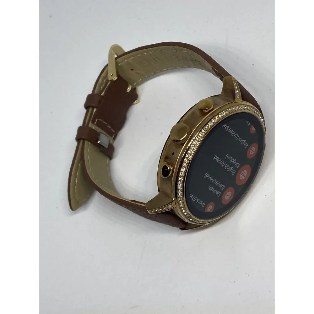 Fossil Gen 4 Authentic Digital Dial Smart Watch Custom Band FTW6015 AB174
